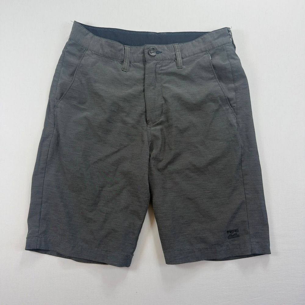 Billabong Crossfire X Hybrid Quick Dry Stretch Shorts Gray Men's Size 28